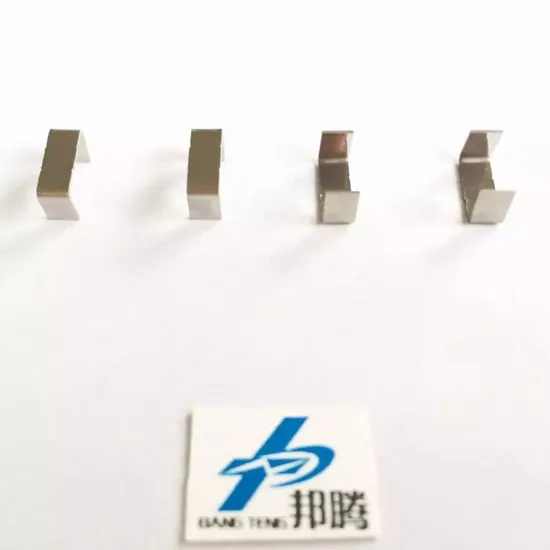 Klip 线轴冲压 Presisi Tinggi Klem 不锈钢 untuk Ee8.3 变压器 Frekuensi Tinggi Bagian 线轴变压器 Suku Cadang Sepeda 电机