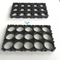 5s3p 18650 Penyangga Baterai Cangkang 散热器 Plastik Hitam Stabil Panas 18650 支架 Penampung Baterai DIY