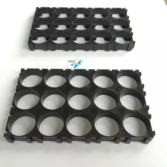 5s3p 18650 Penyangga Baterai Cangkang 散热器 Plastik Hitam Stabil Panas 18650 支架 Penampung Baterai DIY