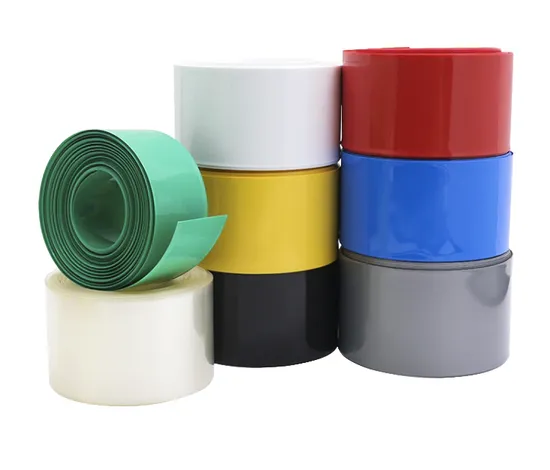 Isolasi 0.15mm Tebal 260mm Lebar PVC Penyusut Panas untuk Paket Baterai