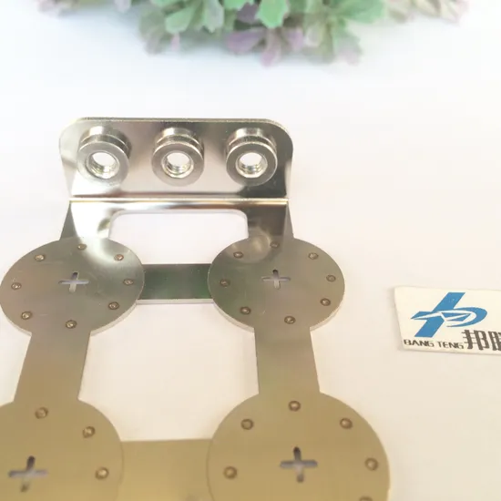 Jarak Sel 27.8mm Busbar Tembaga Datar Tembaga Nikel Distribusi Daya 26650 Baterai