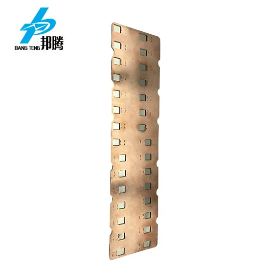 Busbar Tembaga Terisolasi Kustom untuk Baterai Energi Baru Busbar Tembaga Padat Nikel
