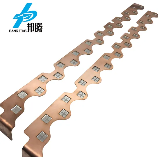 Busbar tembaga 尼克尔扬迪拉皮西尼克尔扬迪斯艾坎 Untuk energi otomotif baru