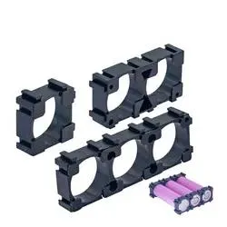 Pemegang Braket Paket Baterai Li-ion Grosir Rakit Plastik 1p 18650 Pemegang Sel 锂 18650 Pemegang