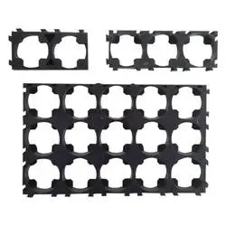Penjepit Plastik Spacer Sel Baterai 锂 Kustom 18650 不包 Paket Baterai DIY