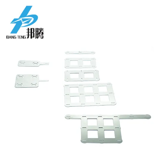 OEM Kustom Konektor Las Titik Nikel 和 Kontak Baterai 18650 21700 32650 Strip Nikel Murni Konektor Baterai Nikel