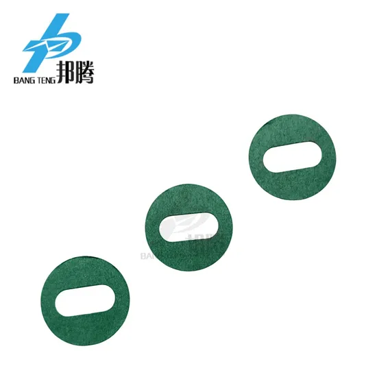 Potongan Die Isolasi Bahan Penahan Api 绝缘子 0.25mm 垫片 Lembaran Serat Vulkanisasi Kertas Ikan