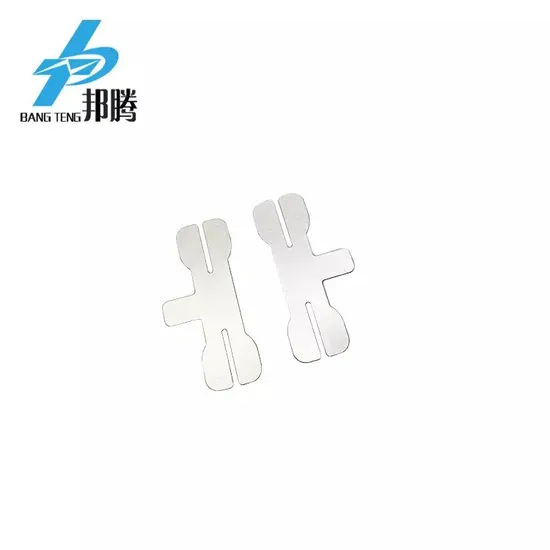 0.1mm 冲压 Kustom Kepingan Nikel untuk Konektor Las Baterai Lembaran Nikel 18650 2p Kepingan Nikel Murni Konektor Baterai Litium Harga Nikel Murni