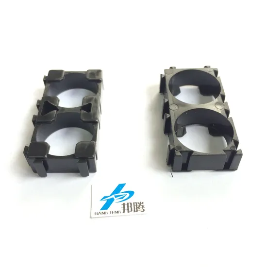 Pemegang Baterai 锂 Tahan Api dari Plastik ABS Grosir 18650 2p 垫片 Pemegang Baterai 与 Paket Baterai