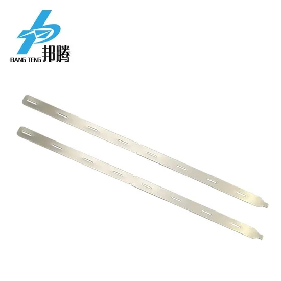 18.5mm Jarak 8p 18650 Konektor Strip Nikel Baterai Ni200 Lembaran Nikel OEM Pelat Nikel Murni Harga Konektor Baterai Litium Pengelasan Titik