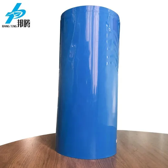 Susut Panas Baterai 0.15mm Tebal 350mm Lebar PVC Susut Panas untuk Paket Baterai