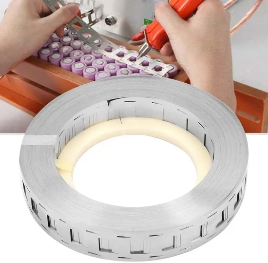0.15X27mm Pengelasan Titik Baterai Strip Nikel Murni untuk 2p 18650 Pengelasan Paket Baterai