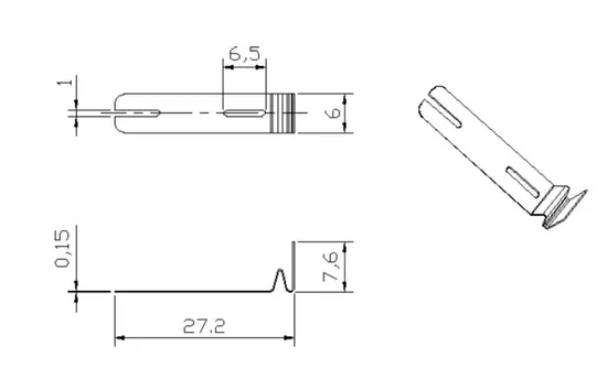 18650 0.5mm Konektor Baterai Nikel Murni Tab Las Baterai Heterotipik Konektor Baterai 锂带 Nikel Murni Las Titik