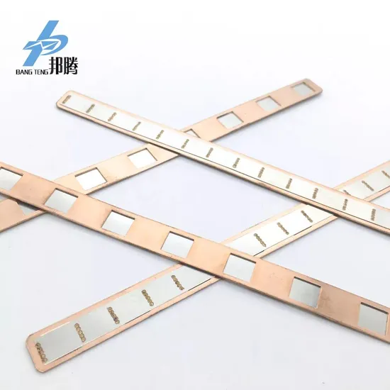 Grosir 8p 18650 母线 Tembaga Paket Baterai 母线 Konektor 18.5mm 18650 Pelat Tembaga Nikel 母线 Tembaga Datar