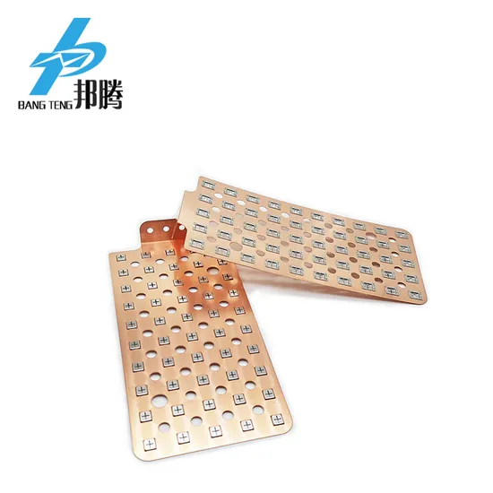 18650 Konektor Busbar Tembaga Baterai Li Ion 5s10p Baterai Mobil 18650 Konektor Baterai 锂 Busbar Tembaga Datar Grosir Busbar Tembaga