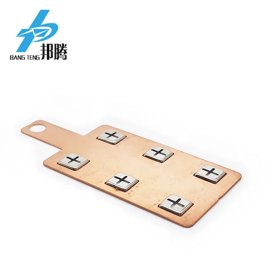 Harga Pabrik Model Siap Disesuaikan untuk Paket Baterai 0.5mm Ketebalan 18650copper Busbar Konektor Busbar Terminal Blok Konektor Kabel Batang Tembaga