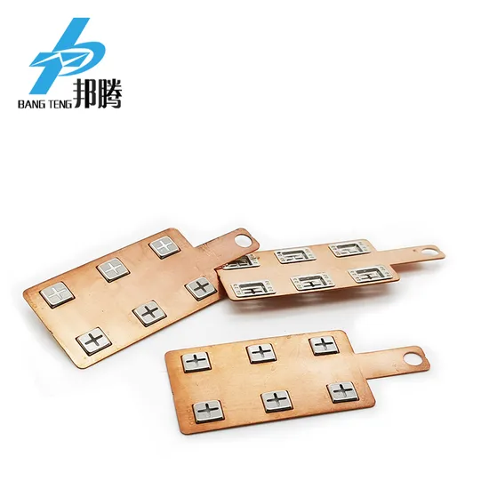 Busbar Tembaga yang Diproduksi Pabrik 18650 untuk Paket Baterai Arus Konektor Baterai Lithium Lembaran Nikel Busbar Grosir Busbar Tembaga
