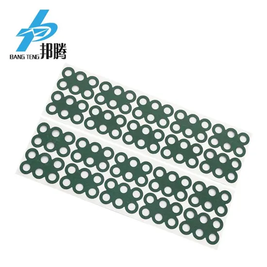 1000 件 18650 2s3p Kertas Barley Tinggi 6p 垫片 Isolasi Baterai 0.25mm 0.35mm Perekat Kertas Isolasi Tinggi
