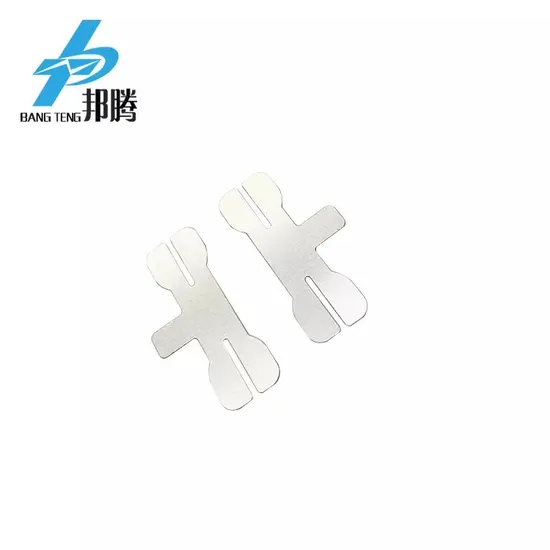 0.1mm 冲压 Kustom Kepingan Nikel untuk Konektor Las Baterai Lembaran Nikel 18650 2p Kepingan Nikel Murni Konektor Baterai Litium Harga Nikel Murni