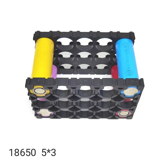 5s3p 18650 Penyangga Baterai Cangkang 散热器 Plastik Hitam Stabil Panas 18650 支架 Penampung Baterai DIY