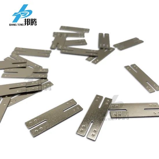 0.3mm Tebal 18650 Lembaran Baja Pelat Nikel yang Dilas Baterai