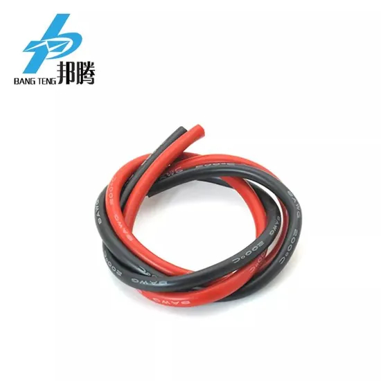Kabel Silikon Karet Merah Hitam Fleksibel Tinggi 24 AWG Kabel Silikon Terisolasi Suhu Tinggi Kabel Silikon Multi Warna
