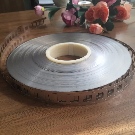 Konektor Baterai 锂带 Nikel Murni 2p 18650 Jarak 20.25mm 未安装 Pengelasan Titik Paket Baterai Bersertifikat RoHS