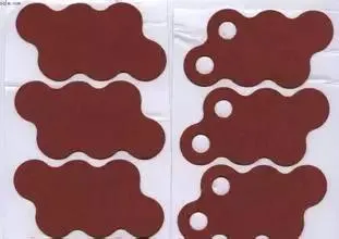垫片 Isolasi Berkualitas Tinggi 18650 Baterai 0.25mm Kontak Merah 和 Baterai Shim Kertas Serat Tahan Air Isolasi Listrik Barley 和 Baterai