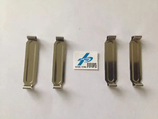 Klip Pemasangan 变压器 SUS301 Sk7 Klip Pegas Baja Tersalut Timah Klip 变压器骨架 Bagian 电机变压器 不锈钢