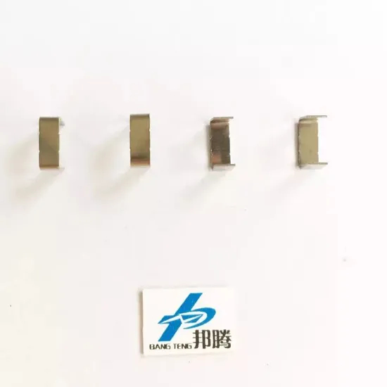 Klip 线轴冲压 Presisi Tinggi Klem 不锈钢 untuk Ee8.3 变压器 Frekuensi Tinggi Bagian 线轴变压器 Suku Cadang Sepeda 电机