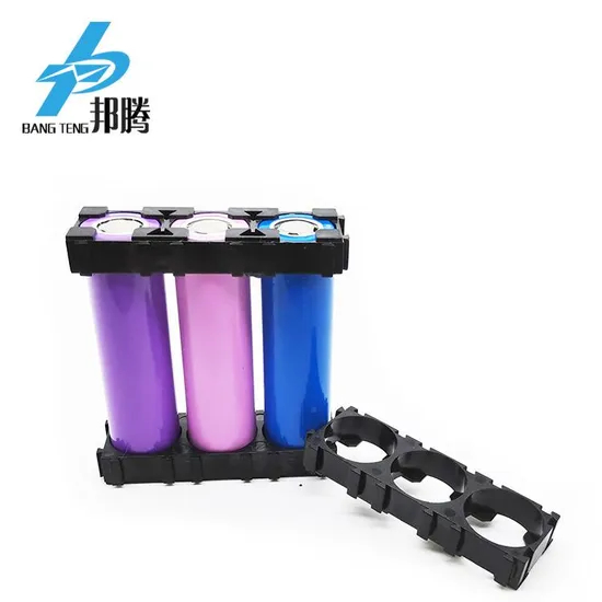 21700 3p Pemegang Sel 锂塑料 Tahan Api ABS+PC 3p 支架 Plastik Pemegang Baterai