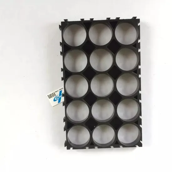 5s3p 18650 Penyangga Baterai Cangkang 散热器 Plastik Hitam Stabil Panas 18650 支架 Penampung Baterai DIY