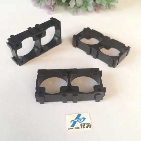 Pemegang Baterai Plastik ABS Tahan Api Grosir 2p Braket Sel 锂电池 Paket Baterai Mematuhi RoHS 21700