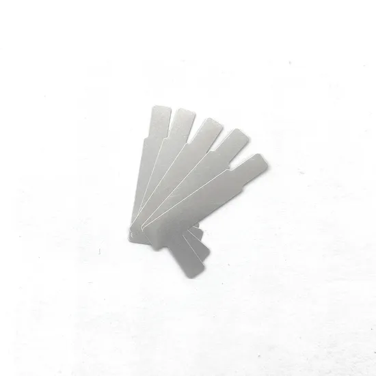 L Tipe 0.15mm Lembaran Nikel Murni Nikel Pelapis Kawat 焊接条 Koneksi Baterai