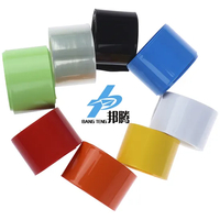 32650 26650 21700 18650 Tabung Penyusut Panas PVC 和 Pembungkus Paket Baterai 锂