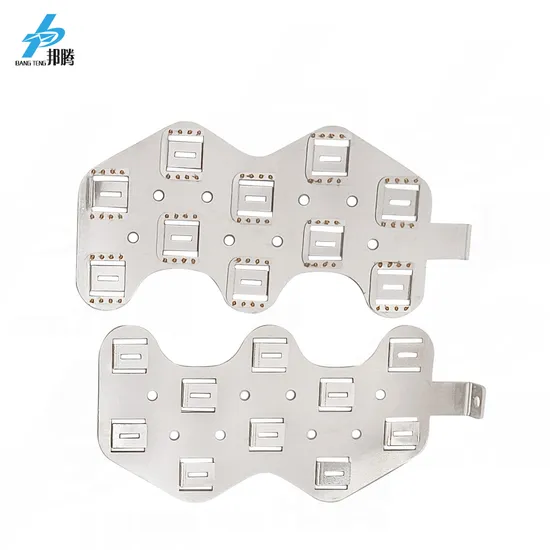 Pita Koneksi Paket Baterai Daya Tinggi 5s5p Busbar Tembaga Nikel Busbar Tembaga Lembaran Tembaga Nikel Baterai