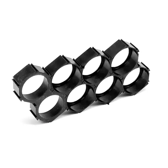 Pemegang Baterai 锂离子 Kustom 2p 18650 Pemegang Baterai ABS + PC 18650 支架 Pemegang Baterai