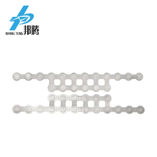 32650 Baterai Lembaran Tembaga Nikel Jarak Sel 34.5mm Pukulan Busbar Tembaga Murni Padat Lembaran Tembaga Berlapis Nikel