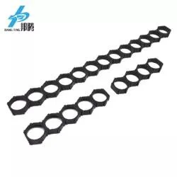 Rangka Baterai Tipe Honeycomb 13p Pemegang Baterai 锂偏置锂离子 21700 Pemegang Sel Baterai 21700