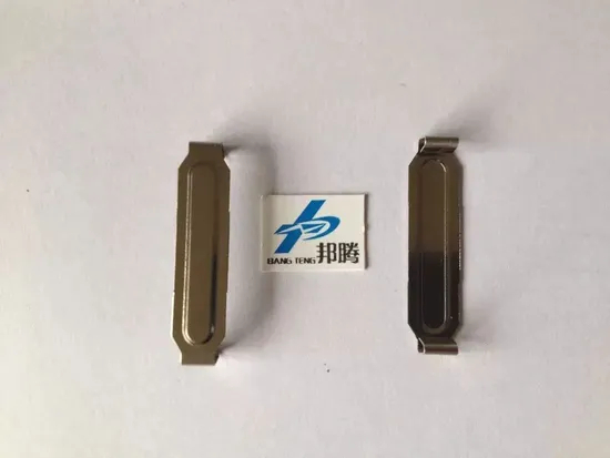Klip Pemasangan 变压器 SUS301 Sk7 Klip Pegas Baja Tersalut Timah Klip 变压器骨架 Bagian 电机变压器 不锈钢