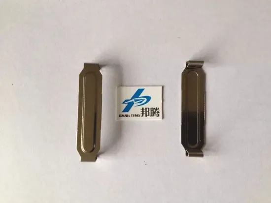 Klip Pemasangan 变压器 SUS301 Sk7 Klip Pegas Baja Tersalut Timah Klip 变压器骨架 Bagian 电机变压器 不锈钢