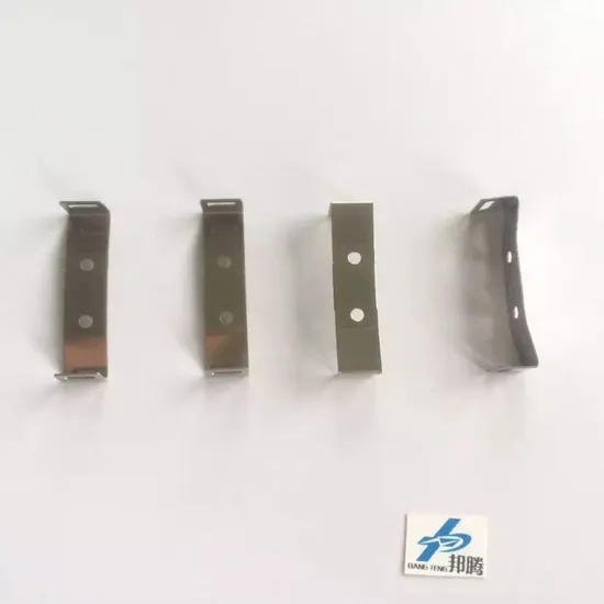SUS301 Etd29 Klip 变压器 Presisi 冲压 Klem 不锈钢 untuk 骨架变压器 Bagian 电机变压器
