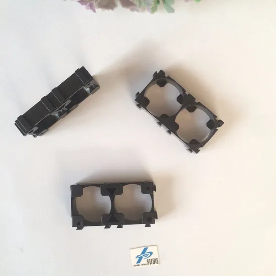 Pemegang Baterai Plastik ABS Tahan Api Grosir 2p Braket Sel 锂电池 Paket Baterai Mematuhi RoHS 21700