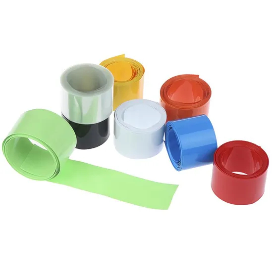 0.15mm PVC Tebal Penyusut Panas untuk 18650/26650/32650/21700 Pembungkus Baterai