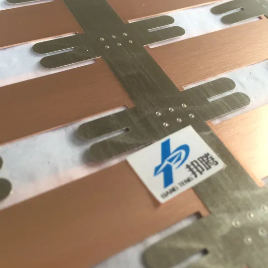 Busbar Tembaga Lembaran Tembaga Nikel 冲压 Suku Cadang