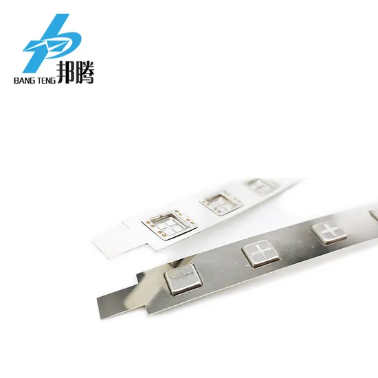 母线 Baterai 锂 Kustom 10p 18650 Konektor Tembaga Nikel 18650 母线