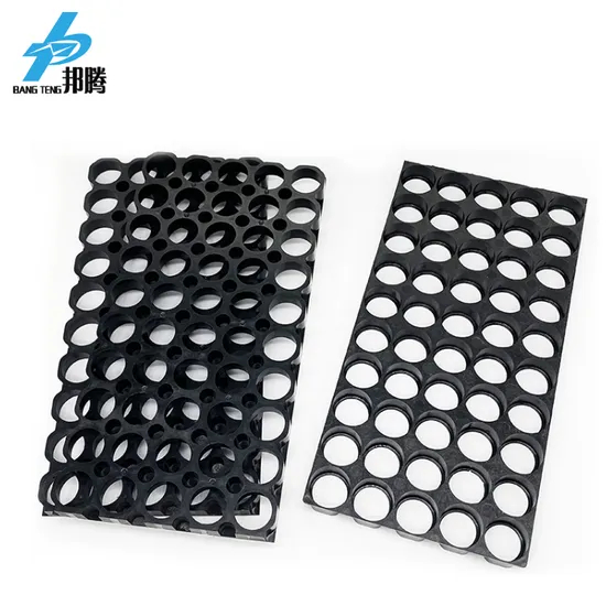 Pemegang Baterai 锂 Kustom 18650 Silinder Hitam untuk Sel Baterai 锂