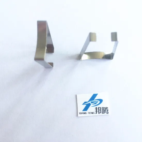 SUS301 Klip untuk Inti Ferrit 变压器 SMPS Frekuensi Tinggi Ee13 (EPC13) dalam Suku Cadang 冲压 Presisi Grosir