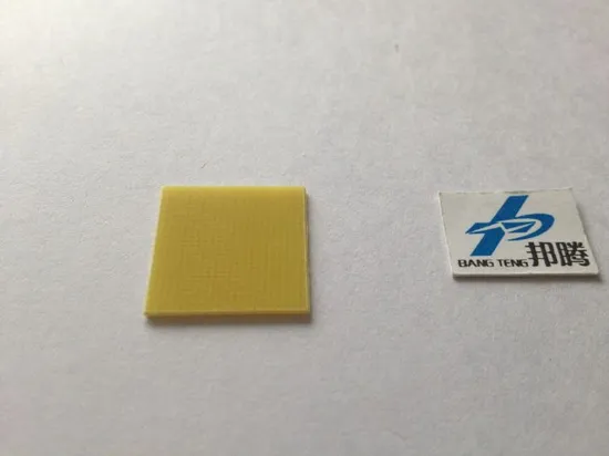 Harga Pabrik OEM CNC Pemotongan Isolasi Shim Fr-4 Papan Resin Epoksi Lembaran Serat Kaca Batang Isolasi Listrik Barley untuk Baterai Refraktori